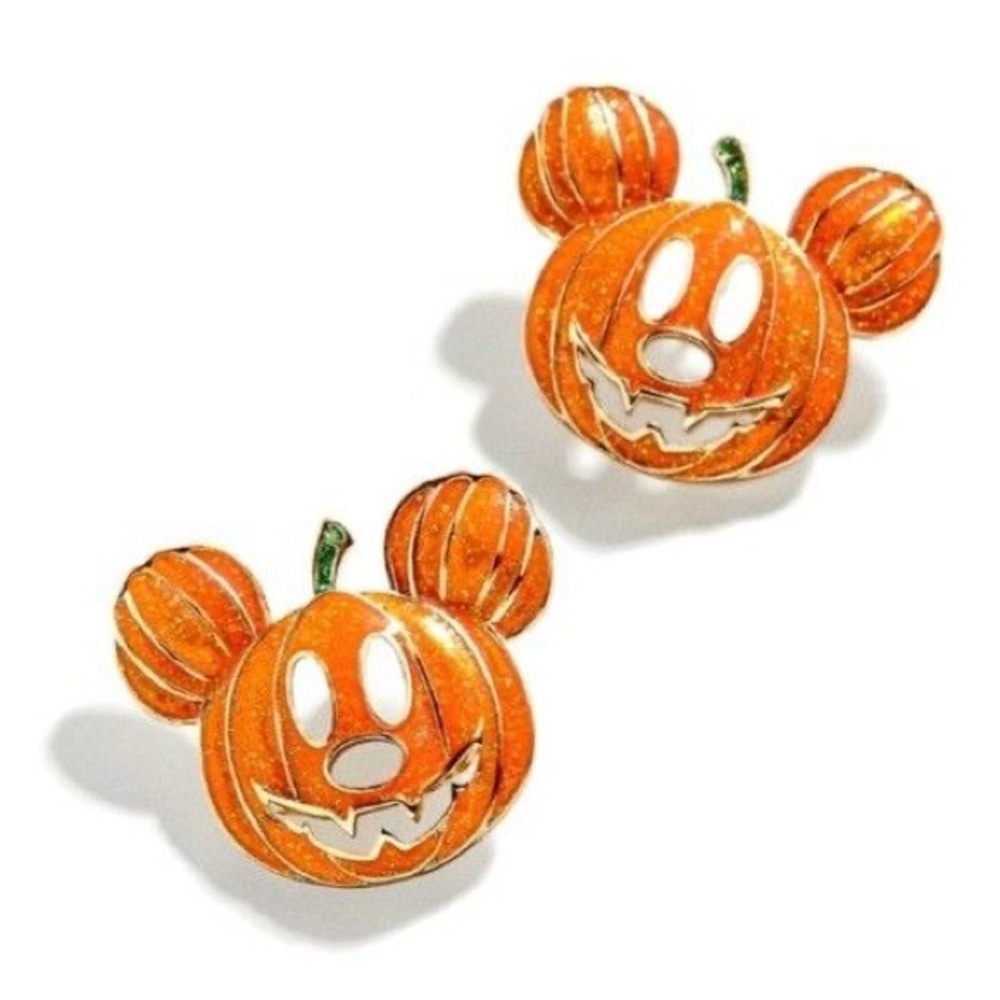 Disney x Baublebar Mickey Mouse Halloween Pumpkin Earrings